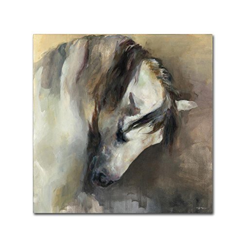 Classical Horse By Marilyn Hageman, 24X24-Inch Canvas Wall Art #TOP20
