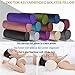 Tinbolunce Memory Foam Round Neck Pillow for Sleeping, Neck Pain Relief, Side Back Stomach Sleeper, Car or Office Chair Sofa,Cervical Bolster Length 24