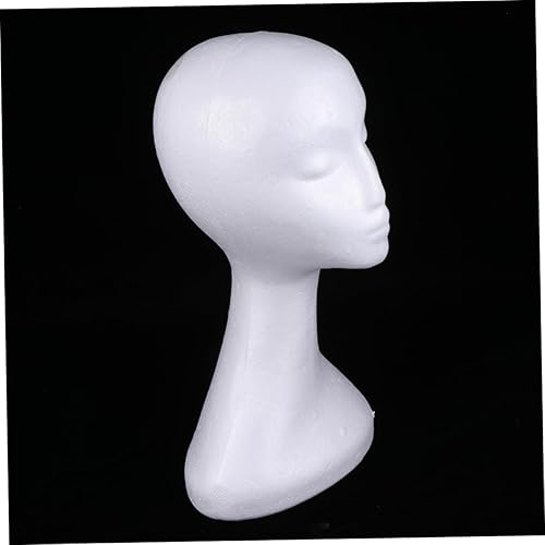 Miniatura 8 de Beavorty 2 unids gafas soporte de exhibición auriculares espuma maniquí cabeza maniquí cuerpo cuerpo humano modelo maniquí cabeza maniquí cabeza