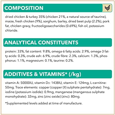 IAMS for Vitality Sterilised cat food - Dry food for sterilised/ castrated cats from 1 year with fresh chicken, 2 kg