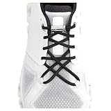 No Tie Shoe Laces System with Elastic Laces, Elastic Shoelaces for Kids and Adult Black