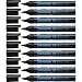 Produktbild Schneider Maxx 230 Permanent-Marker mit Rundspitze (nachfüllbar, Cap-Off-Ink, Aluminiumschaft, 1 - 3 mm) 10er Packung schwarz