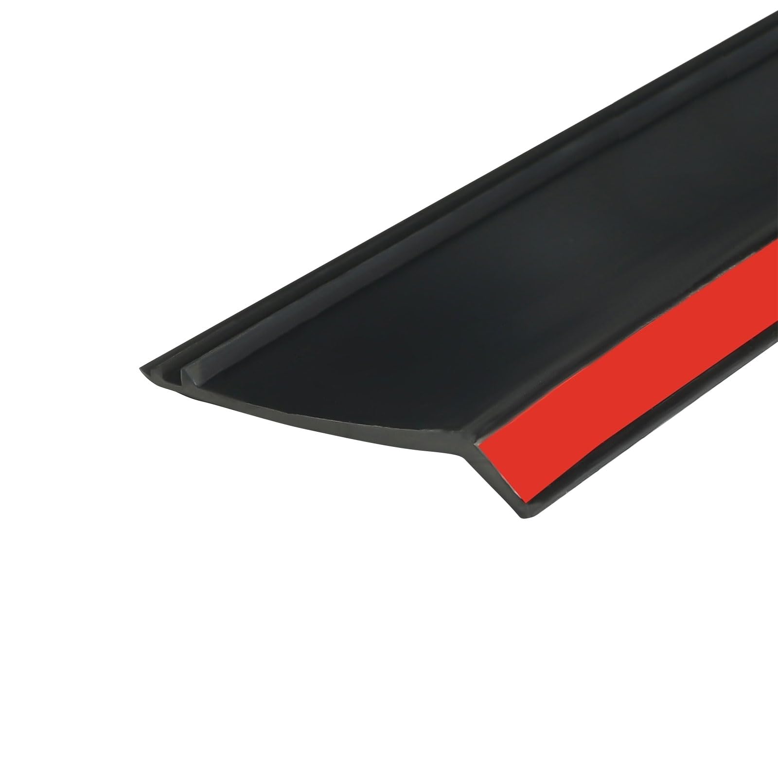 Zbiianxer Black 5.5Cm Wide Rubber Cover Ensures Continuous Defense Against Water Intrusion Friendly Rubber Weatherstrip