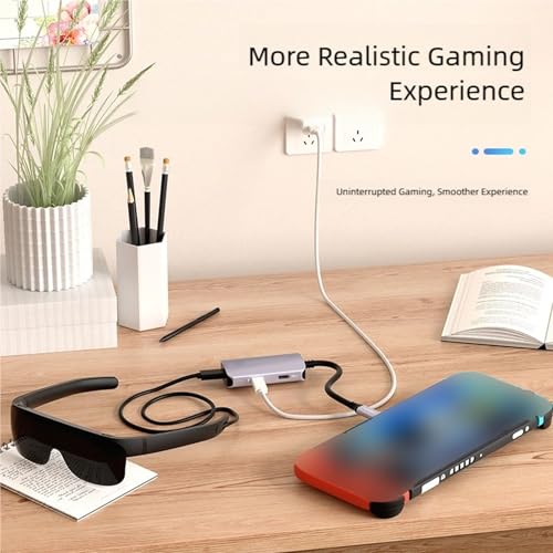Hub USB C universal que soluciona la falta de puertos con carga PD65W 4
