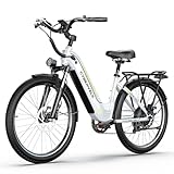 Cybervelo 1000 Peak Electric Bike for Adults,up 80 Miles Removable Battery Ebike, 26'...