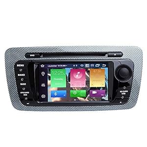 BOOYES voor Seat Ibiza 6J MK4 SportCoupe Ecomotive Cupra Android 10.0 Octa Core 4GB RAM 64GB ROM 7″ Auto Dvd-speler Radio Stereo GPS-systeem Ondersteuning Auto Auto Play TPMS OBD 4G WiFi DAB