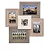 Produktbild empireposter Catania Collage - Shinsuke® - Bilderrahmen Holzrahmen Foto Rahmen mit Glasscheibe für 5 Fotos