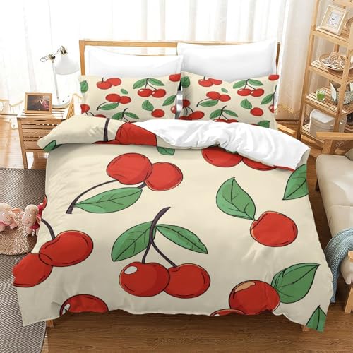 Housse de couette chat effet 3D parure de lit résistante 260x220 - 3