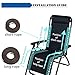 Lummily Universal Replacement Bungee Cords for Zero Gravity Chair Zero Gravity Recliner Repair Tool Lounge Recliner Repair Kit(Brown,4Cords)