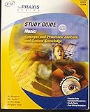 Music Study Guide (Book and CD-Rom, Praxis Study Guides)