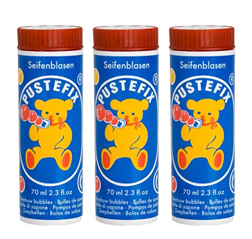 Pustefix Seifenblasen 70 ml Großpackung Made in Germany für Kinder & Erwachsene (3 Dosen, Seifenblasen) Pustefix Seifenblasen 70 ml Großpackung Made in Germany für Kinder & Erwachsene (3 Dosen, Seifenblasen)