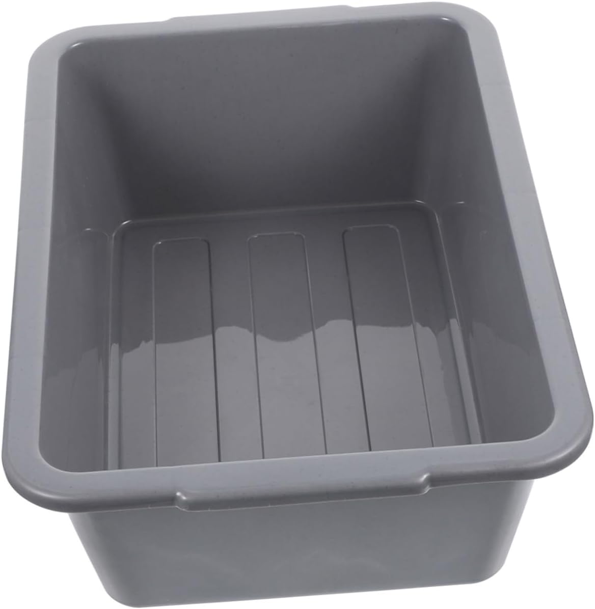 Zerodeko Restaurant Kitchen Organizer Thickened Rectangular Plastic Basin for Dish Washing and Food Storage Versatile Storage Bin for Cafeterias Pizzerias and Home Use Easy to