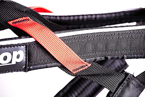 Non-Stop Zuggeschirr FREEMOTION Harness Brustgeschirr schwarz für Hunde Größe 4