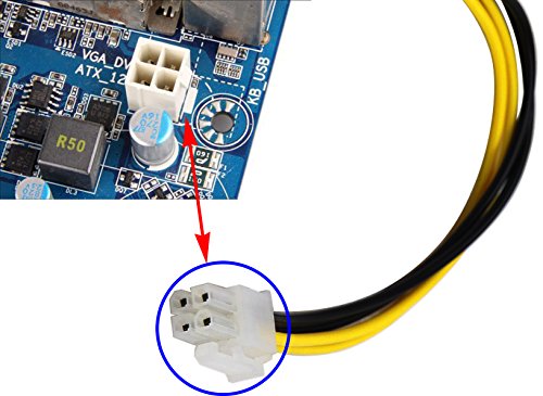 Cable Extensor de Alimentación CPU 4-Pin Molex 20 cm Pack 2 miniatura 7