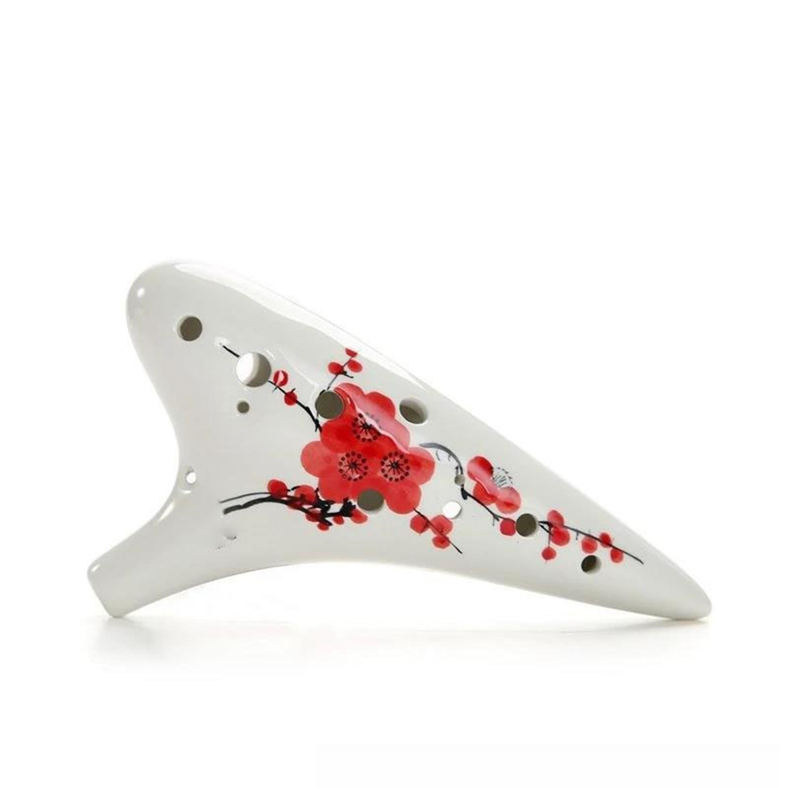 Okaryna Ceramiczny Klucz Ocarina Z 12 Otworami Alto C