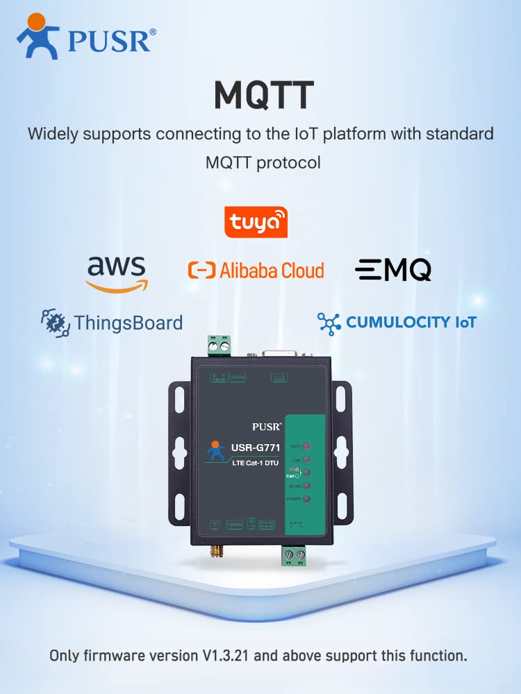 Europe Industrial M2m LTE Cat 1 módem Celular en Serie RS485 RS232 4g LTE Módem USR-G771-E