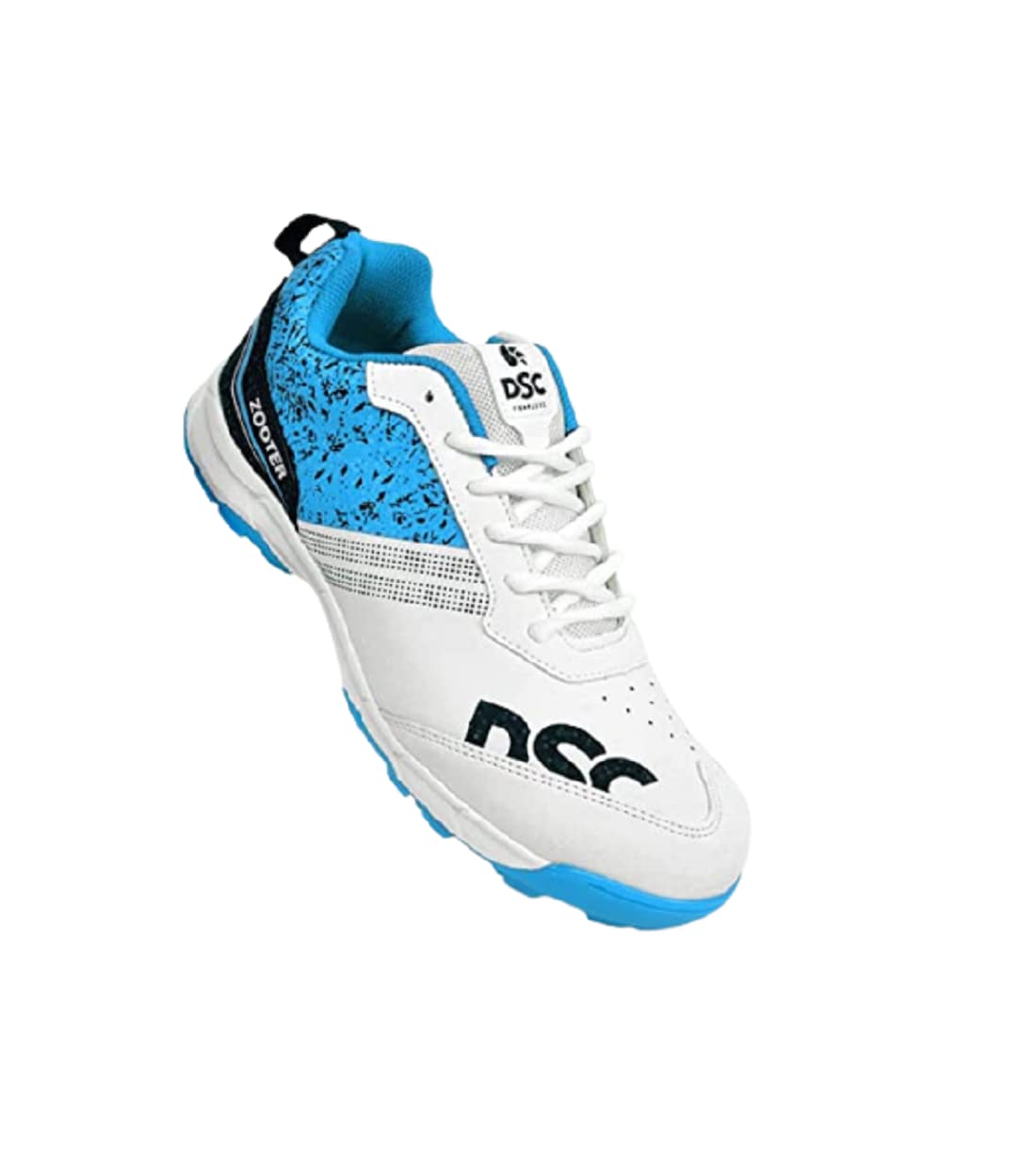 DSC Zooter PVC Cricket Shoe for Men and Boys, Size-5 UK (White-Blue) (B08PWNLHD8) Amazon Price History, Amazon Price Tracker