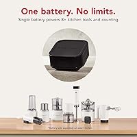 Vista 4 de KitchenAid Go Cordless Top Down Chopper - battery sold separately, KTCR350, Porcelain White