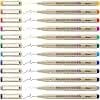 Attom Tech Art [12 Colors] 05 Micro, Fineliner Pen Set Ink, Fine Point Pen,Multi-liner, Sketching, Anime,Artist Illustrating/Technical Drawing,Office Documents