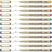 [12 Colors] 0.5 mm Micro-Pen Fineliner Pen Set Ink Pens, Super Fine Point Liner Pen,Multi-Liner, Sketching, Anime,Artist Illustrating Drawing,Technical Drawing,Office Documents
