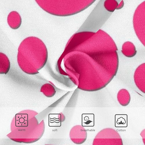 Girls' Underpants Kids Cotton Underwear Panties Briefs For Girl Age 2-8 Years Red Color Polka Dots3