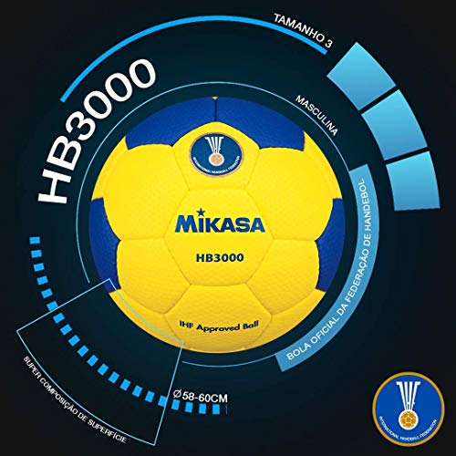 Bola Oficial de Handebol HB3000 Mikasa