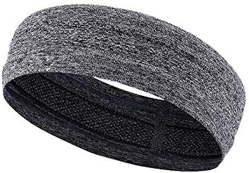 Sweatband Women's Yoga Hair Band Sports Headband Turban Head Hair Band Wide Women Men Elastic Headwrap