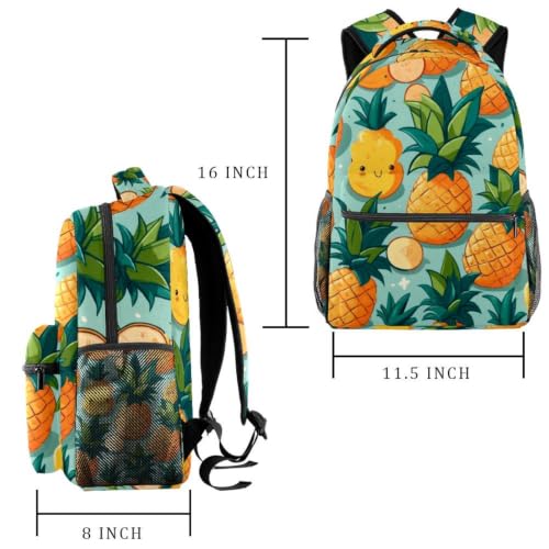Bolsa para laptop y mochila casual para libros unisex con diseño de flores 2