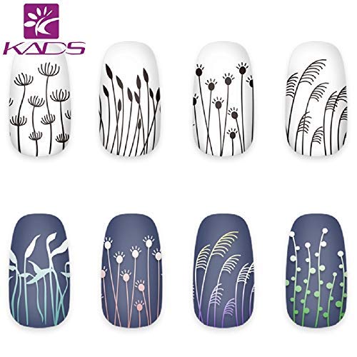 KADS Nail Art Image Stamp Stamping Plates with Cute Design of Animal per Nail Art Decoration e Nail Art fai da te (NA016)