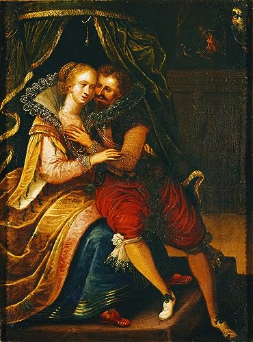 Art tableau le toucher des cinq sens Pourbus de qualité premium pour décoration raffinée
