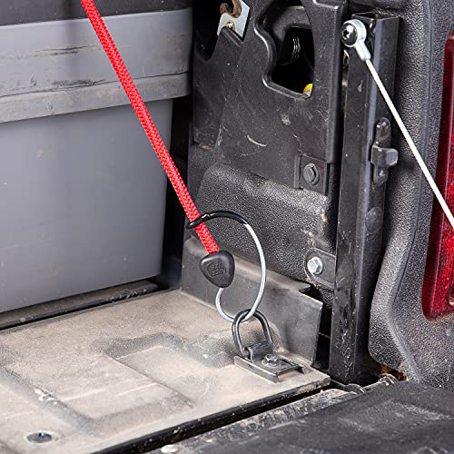 Nite Ize, Inc. Bhl24-10-R3 Nite Ize Hooklock, Premium Steel Locking Hook Bungee Cord, 24 Inch, Red #TOP3