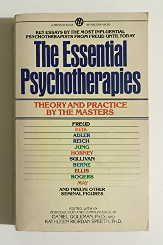 The Essential Psychotherapies 0451623568 Book Cover
