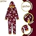 HARRY POTTER Pijama Niño Entero, Pijamas Niños de Una Pieza Casa Gryffindor,...