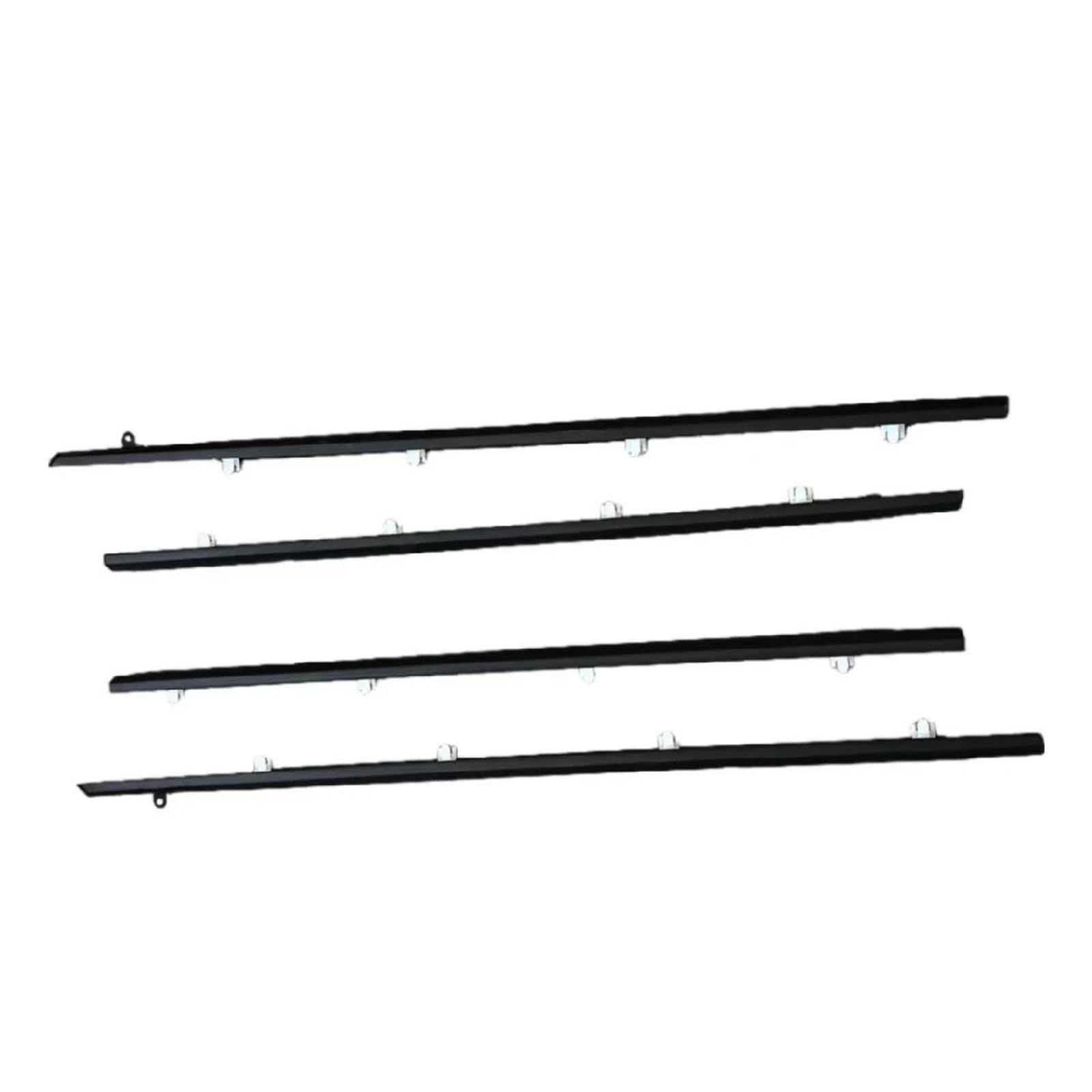 Ajohbm Black For Toyota For Corolla Ae-100 1997 Car Weatherstrip Window Moulding Trim Ajohbm(Black)