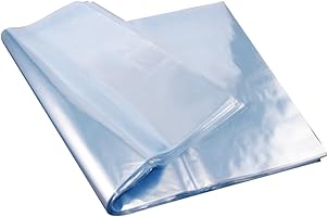VOSO-100 X Multi-Size Transparent Shrink Wrap Film Bag Heat Seal Gift Packing # 6203020