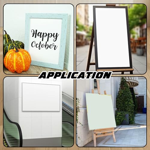 Image of Wonderjune 2 Pcs 1 /8 inch White Acrylic Sheet 24 inch x 48 inch Plastic Sheet Impact and Weather Resistant for DIY, Arts, Crafts, Window Replacement