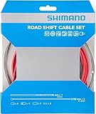 Shimano PTFE Road Shift Cable and Housing Set (Red)