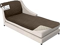 Vista 132 de Sofa Shield - Funda para sillón con respaldo patentado con correa, protector de cojín, funda reversible diseñada en EE. UU. resistente a manchas