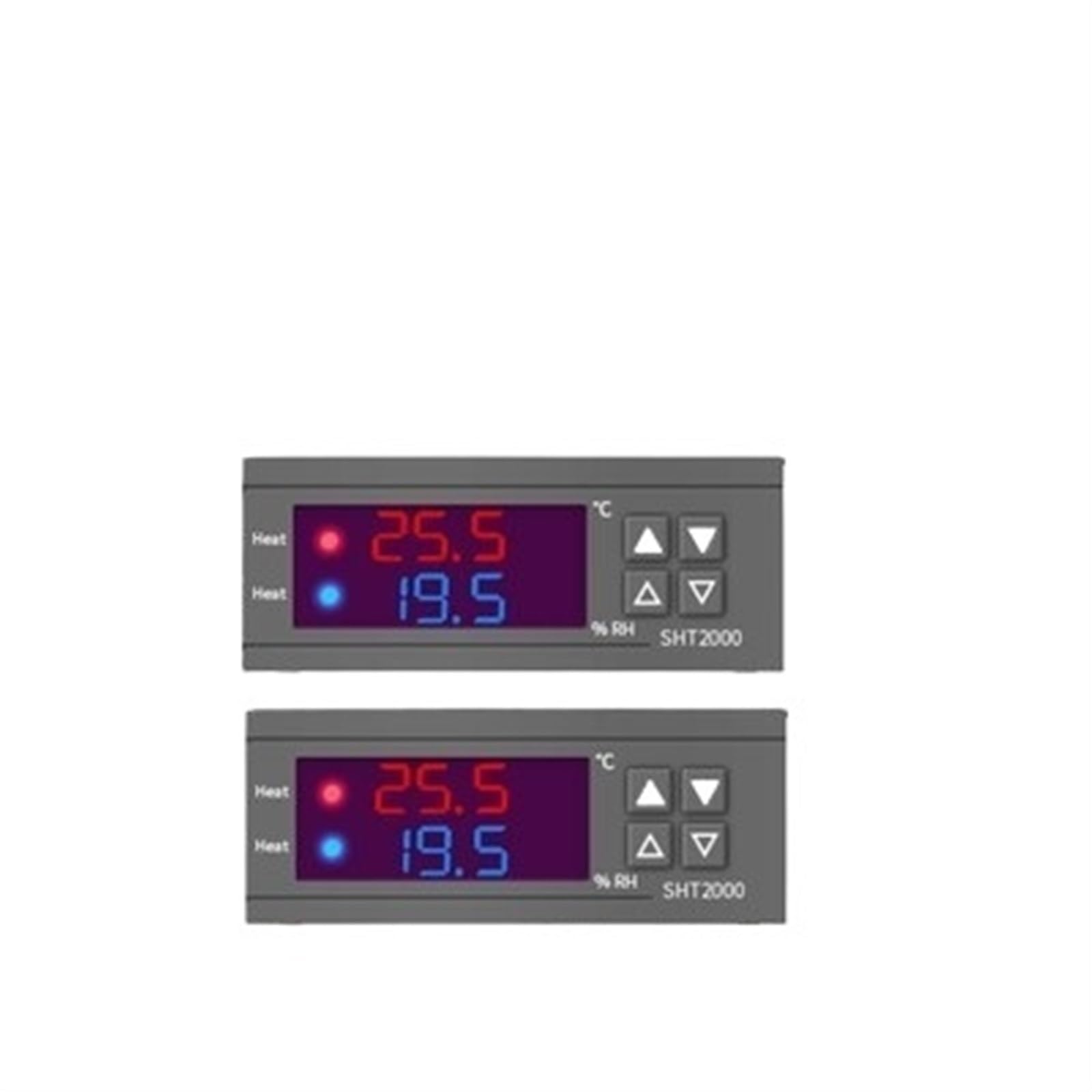 COKYIS Termostato Intelligente elettronico Display Digitale regolatore di Temperatura del microcomputer SHT2000 (Size : 12V)