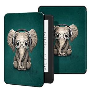 OLAIKE Slim hoesje voor nieuwe Kindle (release van 10e generatie, 2019) – PU-lederen hoes met automatische Wake/slaap…