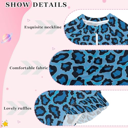 CHIFIGNO Girls Swimsuits One Piece Quick Dry Rash Guard Girls' Swimwear Bathing Suit Kids UPF 50+4