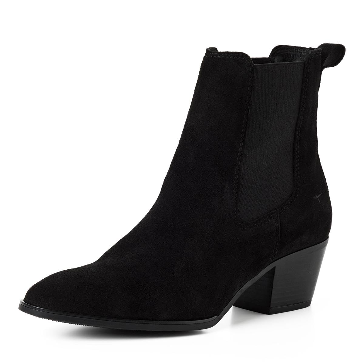Tamaris Women's Chelsea with Block Heel, Black (Black), 39