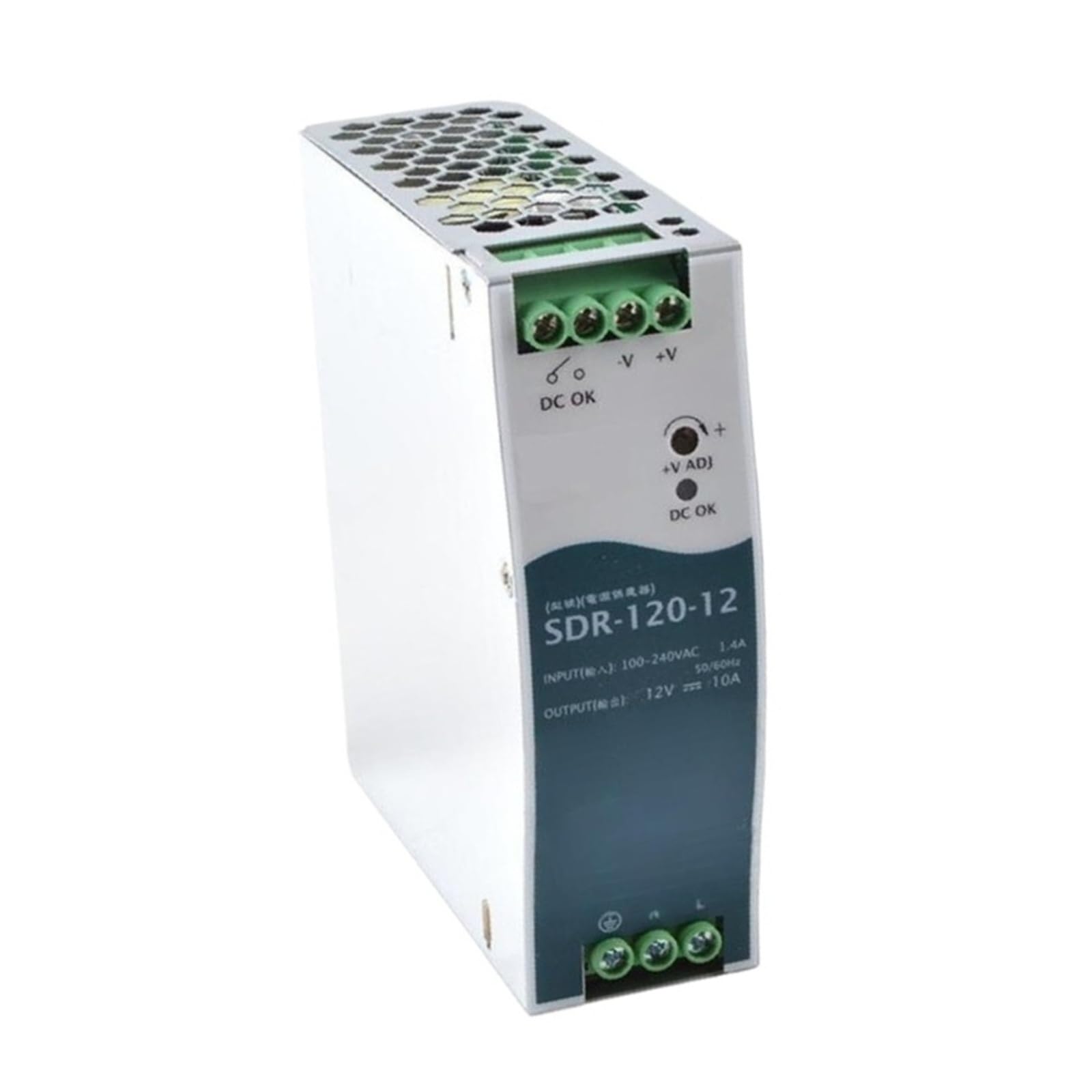 Alimentation rail DIN SDR-120-12 contre pannes d'automatisation
