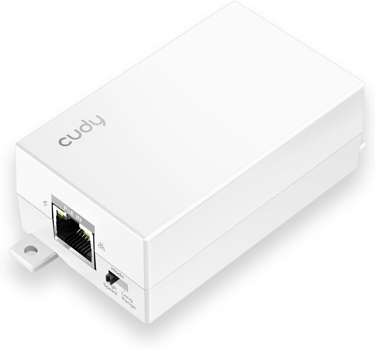 Miracles PoE10 Gigabit PoE+ Extender, 1 Port 10/100/1000 Mbps, PoE Amplifier, Repeater, Wall Mount, Daisy Chain, Corresponds to IEEE 802.3at / 802.3af, Plug and Play