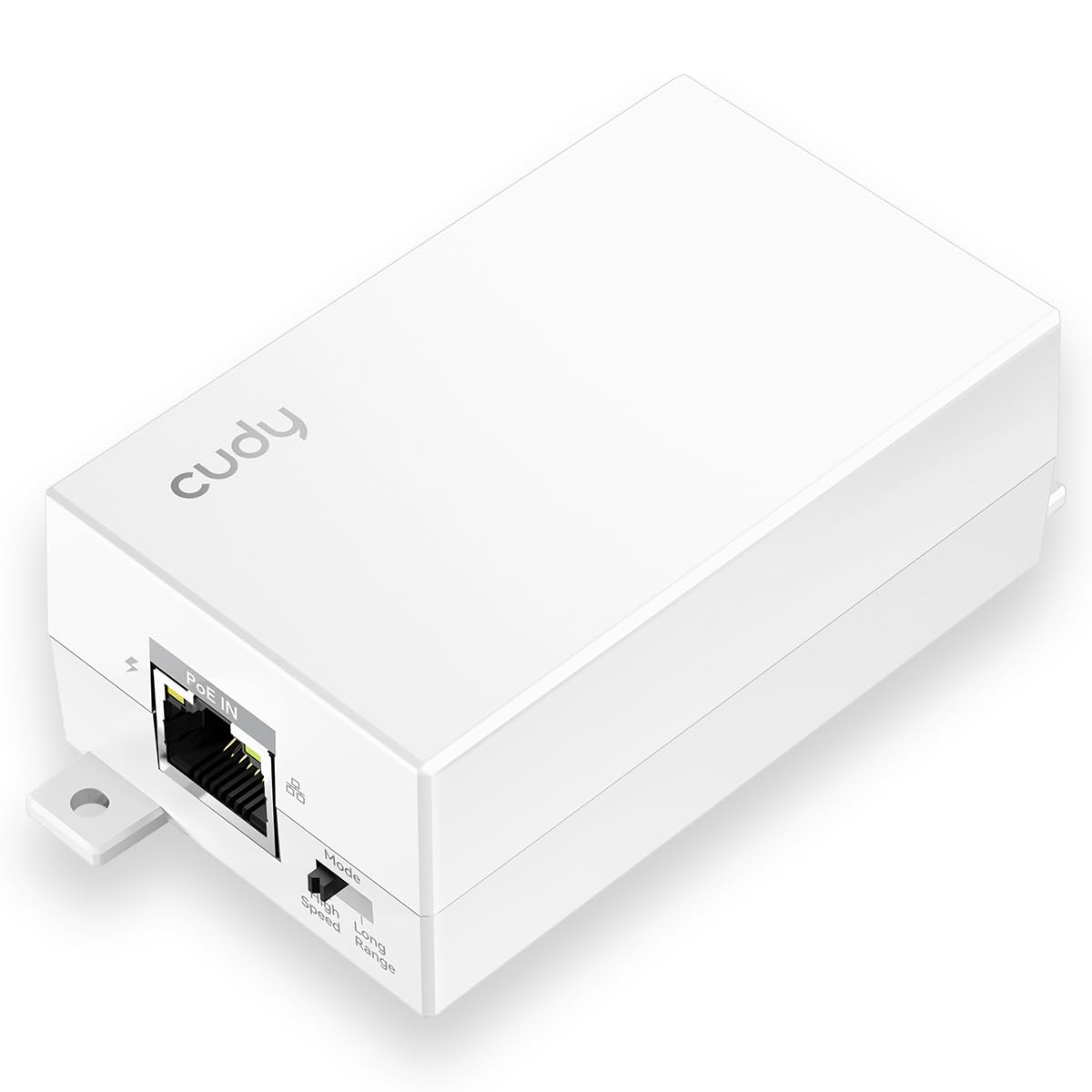 Miracles PoE10 Gigabit PoE+ Extender, 1 Port 10/100/1000 Mbps, PoE Amplifier, Repeater, Wall Mount, Daisy Chain, Corresponds to IEEE 802.3at / 802.3af, Plug and Play