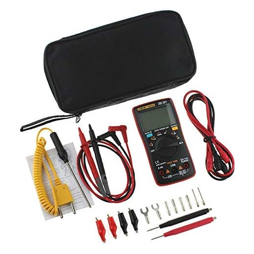CABINA HOME ANENG AN8009 Digital Clamp Meter Multimeter Handheld RMS AC/DC Resistance Ammete