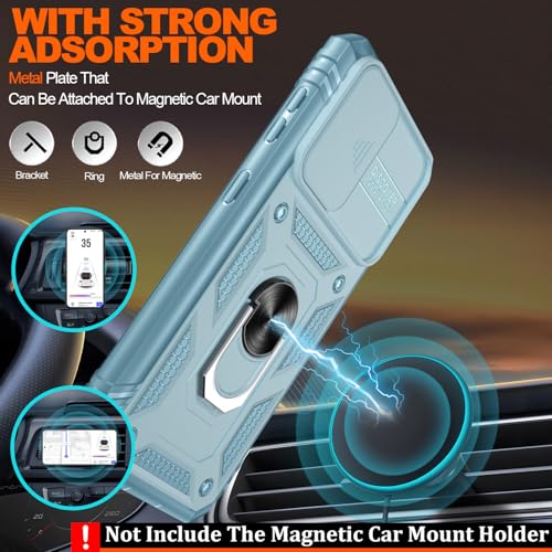 Coque Samsung S21 5G vert avec protège-écran et anneau - 7