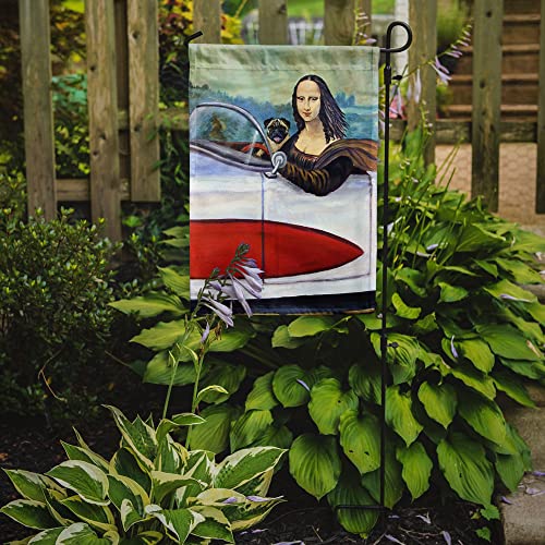 Drapeau Carlin Mona Lisa résistant aux UV pour remplacer les décors de jardin ternis