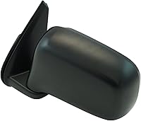 Vista 3 de Juego de 2 piezas de espejo lateral del conductor y del pasajero, ajuste eléctrico, sin calefacción, sin memoria, color negro, compatible con Honda