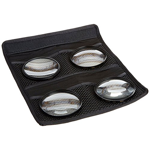 72Mm Close-Up Filter Set (+1, 2, 4 And +10 Diopters) Magnification Kit Compatible With Dsc-Rx10 Iii, Dsc-Rx10 Iv Digital Cameras #TOP2